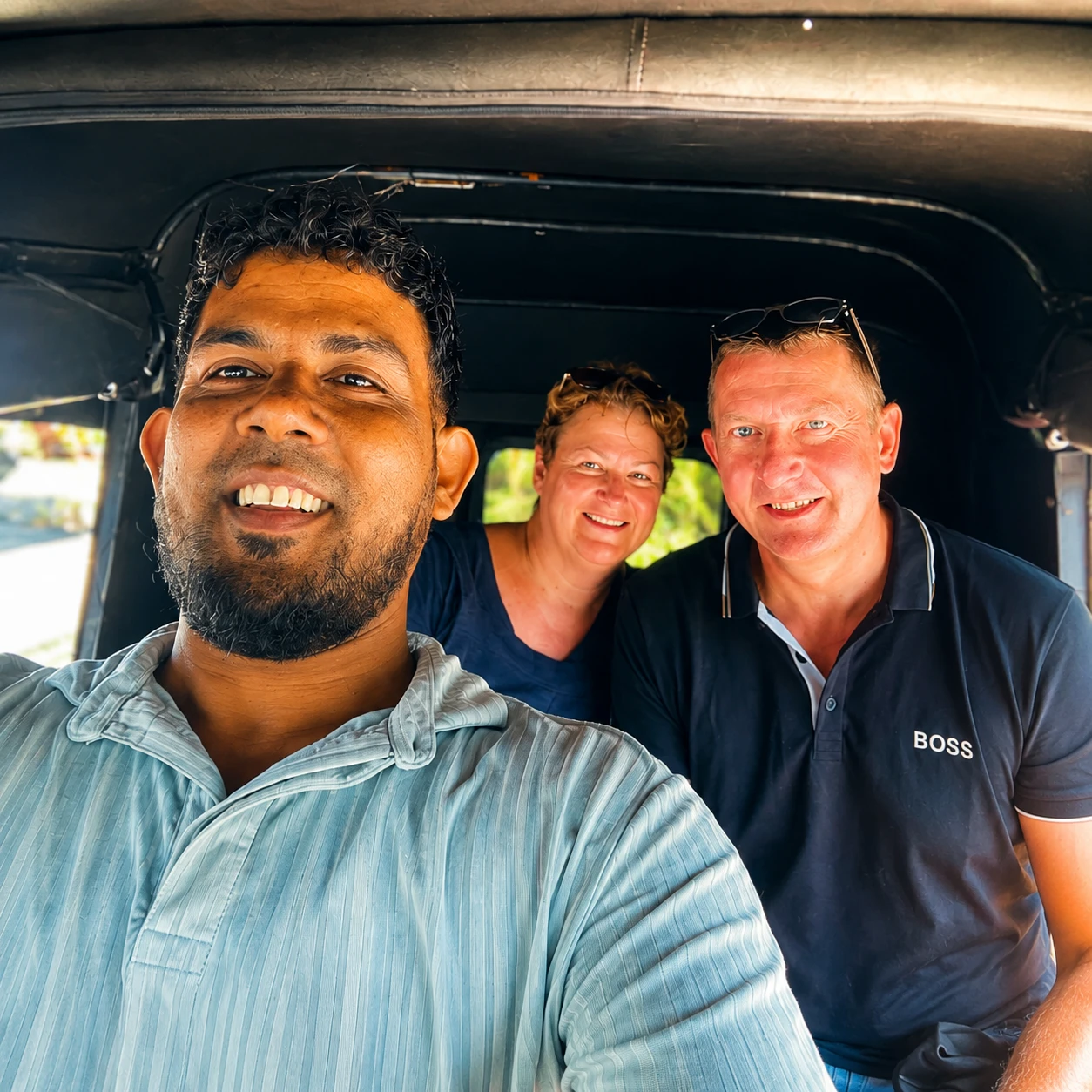 Colombo Tuk Tuk customer